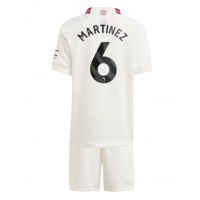 Manchester United Lisandro Martinez #6 Tretí Detský futbalový dres 2023-24 Krátky Rukáv (+ trenírky)